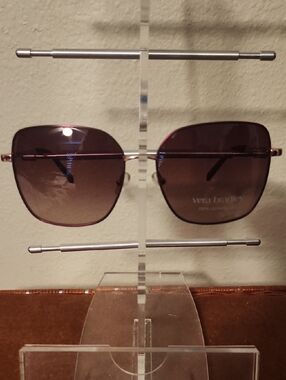 Vera Bradley Rose-Purple Gradient Square Sunglasses